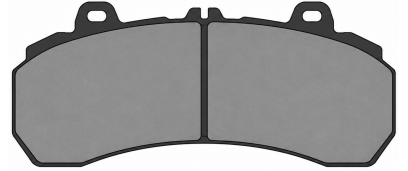 Illustrative pad profile for Truckia part 29189